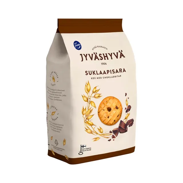 Küpsised šokolaaditükkidega, JYVÄSHYVÄ, 350 g