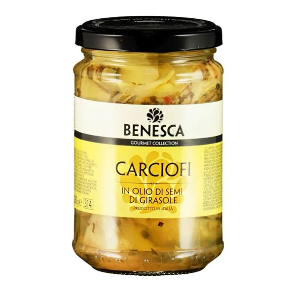 Artišokilõigud õlis 280g Itaalia