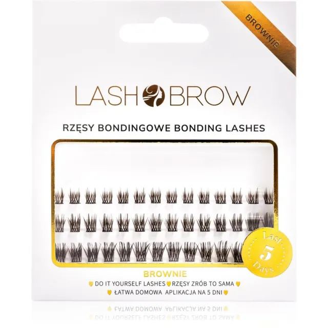 Lash Brow Bonding Eyelashes kleebitavad ripsmetutikud Basic Brownie 1 tk