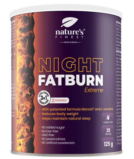 Night Fatburn Extreme. Toidulisand