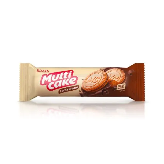 Roshen küpsised Multicake kakaokreemiga 180g