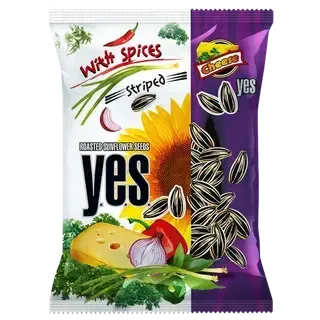 Yes juustumaitselised päevalilleseemned 150 g