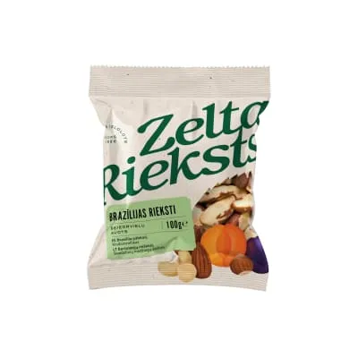 Brasiilia pähklid Zelta Rieksts 100g