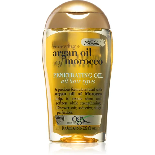 OGX Argan Oil Of Morocco Toitev õli säravate ja pehmete juuste jaoks 100 ml