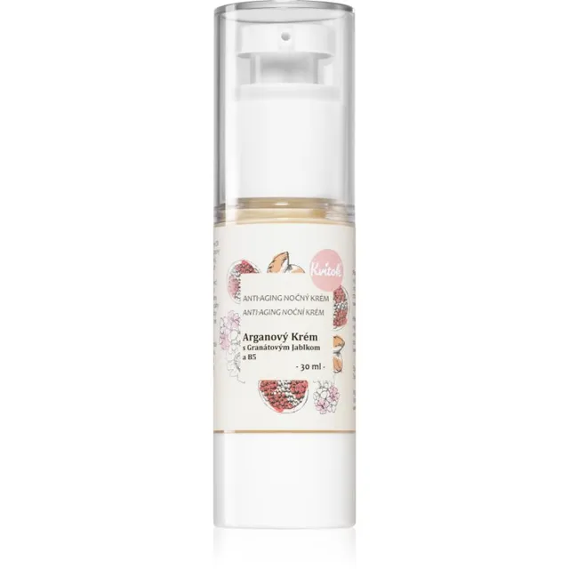 Kvitok Argan Cream with Pomegranate Öökreem küpsele nahale 30 ml