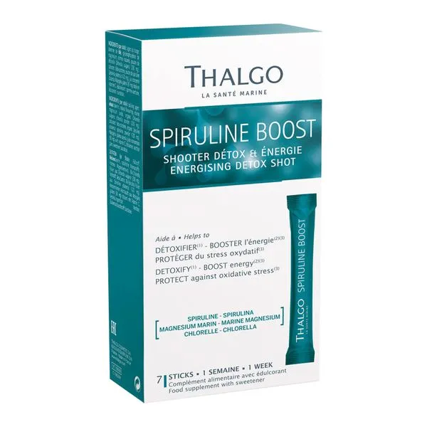 Spiruline Boost Energising Detox Shot spiruliina toidulisand