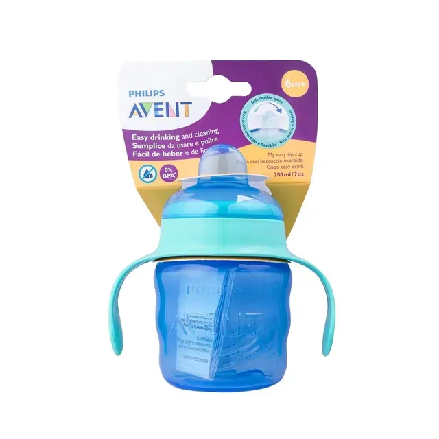Tass tilaga Classic 200ml, 6k+ (sinine-roheline), PHILIPS AVENT, 1 tk