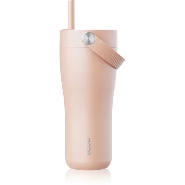 Equa Carry Cup roostevabast terasest kruus termo Rose 1 tk