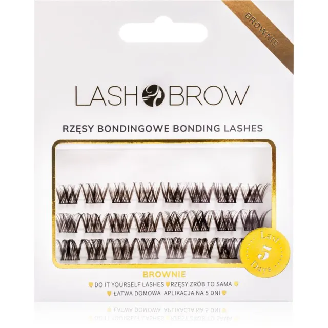 Lash Brow Bonding Eyelashes kleebitavad ripsmetutikud Drama Queen Brownie 1 tk