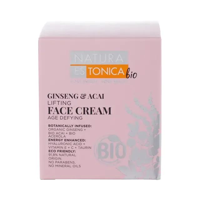 Näokreem küpsele ja kuivale nahale Žensenn, NATURA ESTONICA, 50 ml