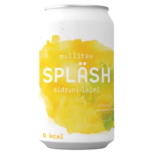 Spläsh gas-tud vesi sidruni-laimi 0.33L