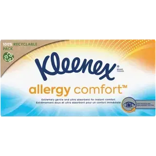 Salvrätikud Kleenex Allergy Comfort 3-kihiline 56tk