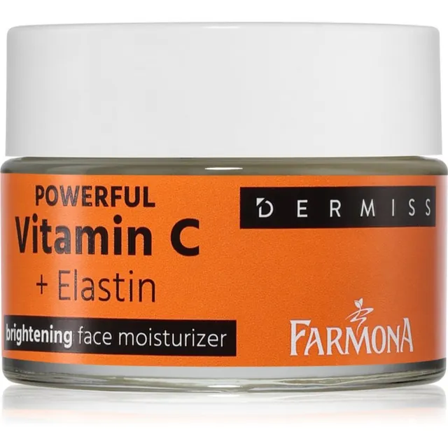 Farmona Dermiss Powerful Vitamin C + Elastin Näokreem sära andmiseks ja niisutamiseks 50 ml