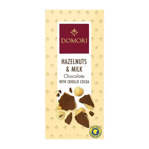 Piimašokolaad HAZELNUTS & MILK koos CRIOLLO kakaoga