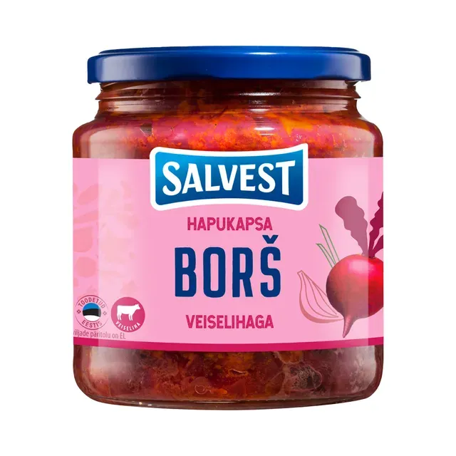 Hapukapsaborš veiselihaga, SALVEST, 530 g