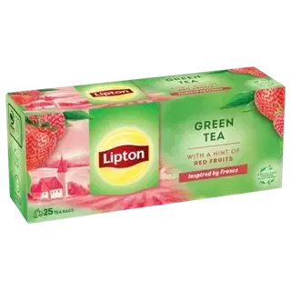 Lipton roheline tee vaarikate ja maasikatega 25 x 1,4 g