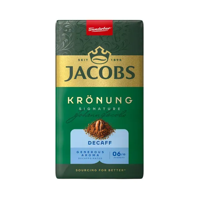 Kofeiinivaba kohv, JACOBS, 250 g
