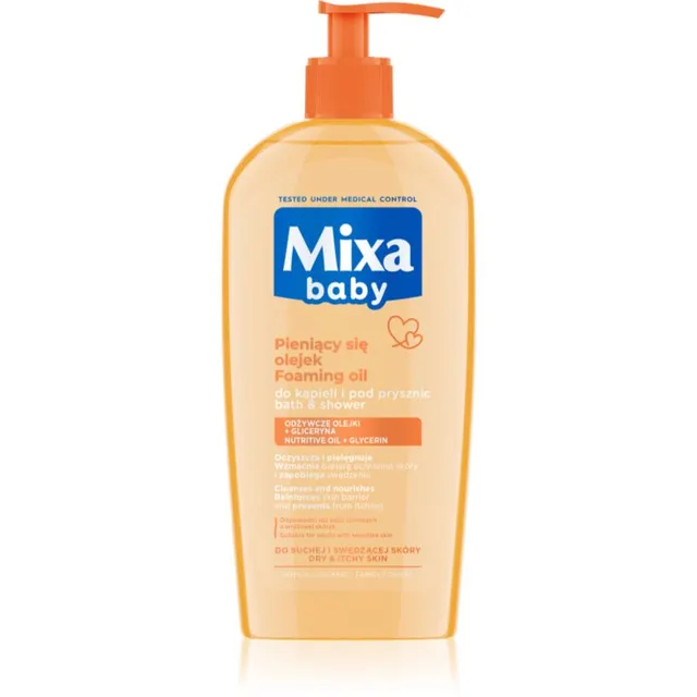 Mixa Baby Vahutav vanni- ja dušiõli 400 ml
