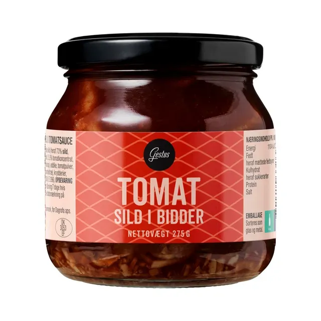 Heeringa tükid tomatis, GESTUS, 275 g