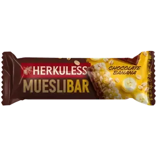 Herkuless müslibatoon šokolaadi ja banaaniga 25g
