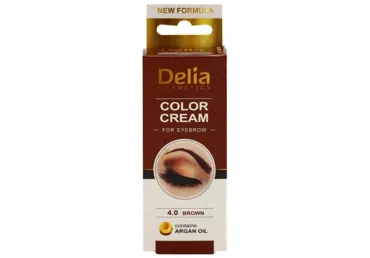 Kulmude värv DELIA pruun 15ml