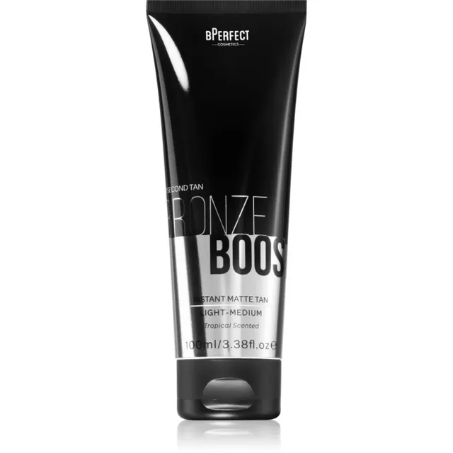 BPerfect Bronze Boost Instant Matte Tan Isepruunistav keha- ja näopiim varjund Light-Medium 100 ml