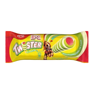Twister Green Sidruni-Maasika Mahlajäätis 80ml