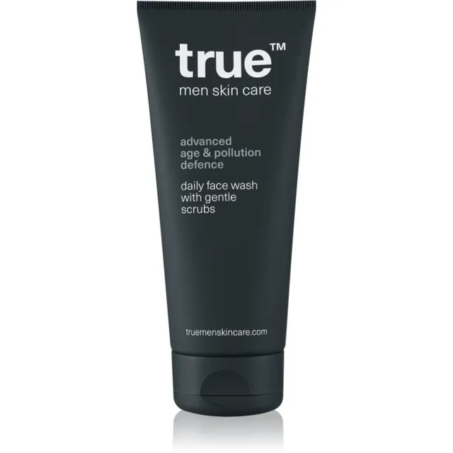 true men skin care Daily face wash with gentle scrubs Kooriv puhastusgeel meestele 200 ml