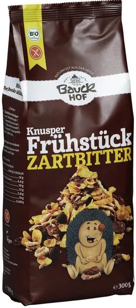 Tumeda šokolaadiga müsli, ökoloogiline