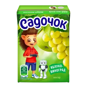 Sadochok õuna-viinamarja nektar 0.2L