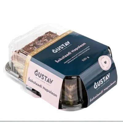 Šokolaadi Napoleoni kook Gustav 530g