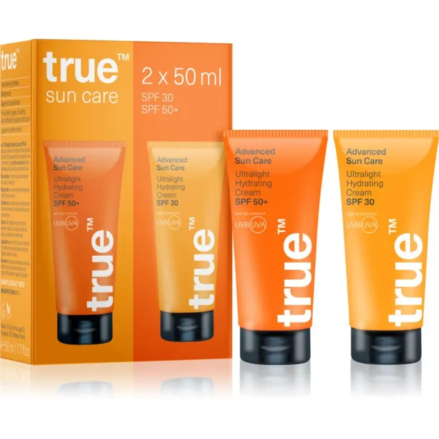 true men skin care Sun Care Set of Two Cream Kinkekomplekt