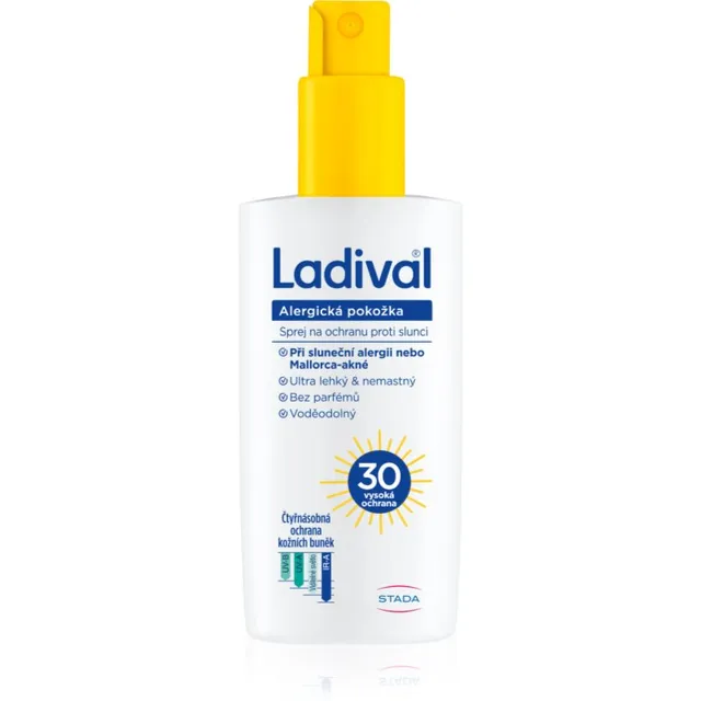 Ladival Allergic Skin Pihustatav päikesekaitse SPF 30 150 ml