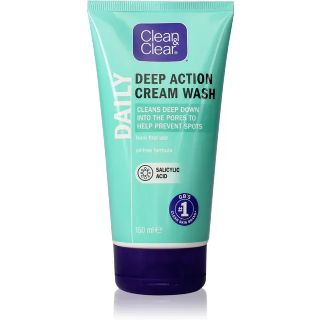 Clean & Clear Daily Kreemjas puhastusgeel näole 150 ml