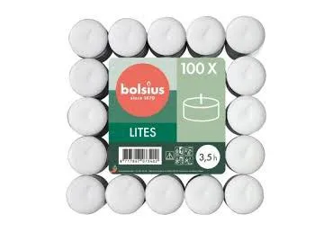 Alum.topsiga küünlad BOLSIUS 3.5t 100tk