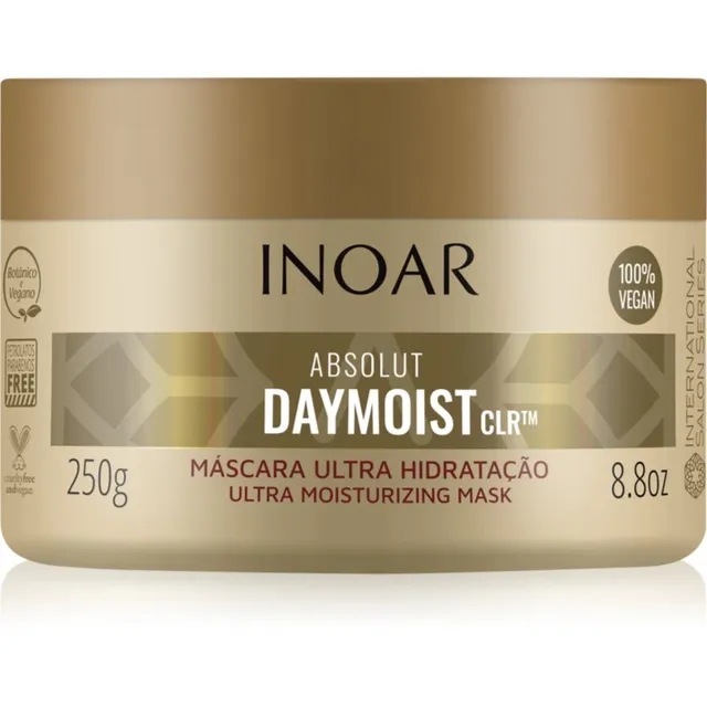 INOAR Absolut Daymoist CLR™ Intensiivselt niisutav mask kuivadele ja värvitud juustele 250 g