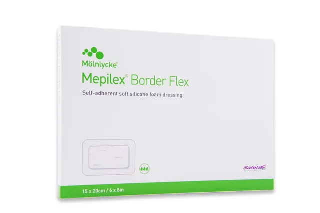 MEPILEX BORDER FLEX 15X20CM N5 STER