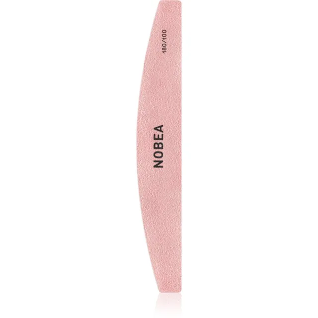 NOBEA Accessories Half-moon Nail File 180/100 Klassikaline kahe karedusega küüneviil