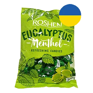 Roshen karamell 200g eukalüpti-mentooli