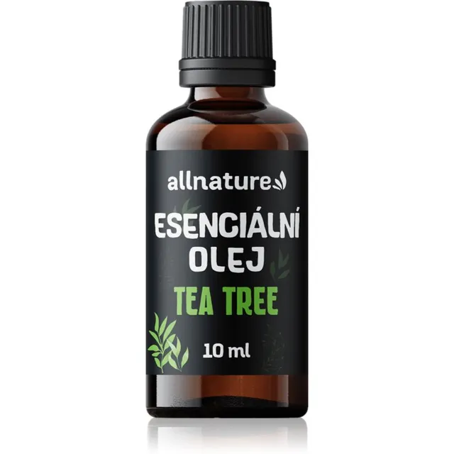 Allnature Essential Oil Tea Tree eeterlik õli värskendava toimega 10 ml