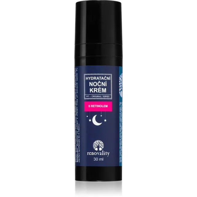 Renovality Hydrating night cream with retinol Kreem kortsudevastase toimega 30 ml