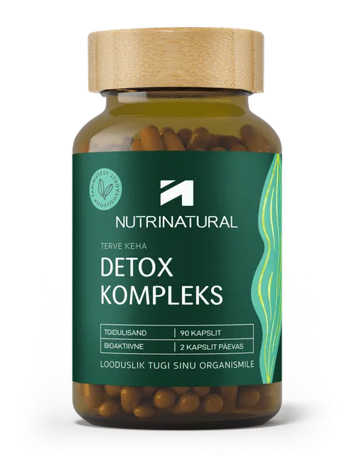 NUTRINATURAL DETOX KOMPLEKS KAPSLID N90