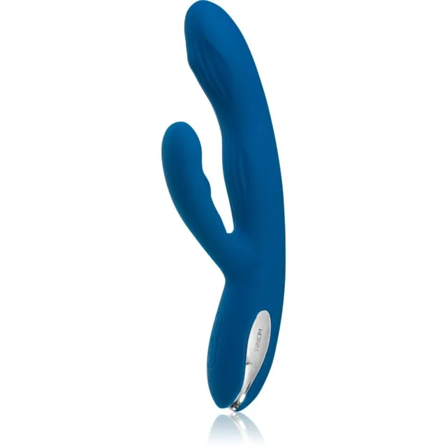 Svakom Aylin Powerful Pulsating Dual-Headed kliitori stimulaatoriga vibraator Blue 21,5 cm