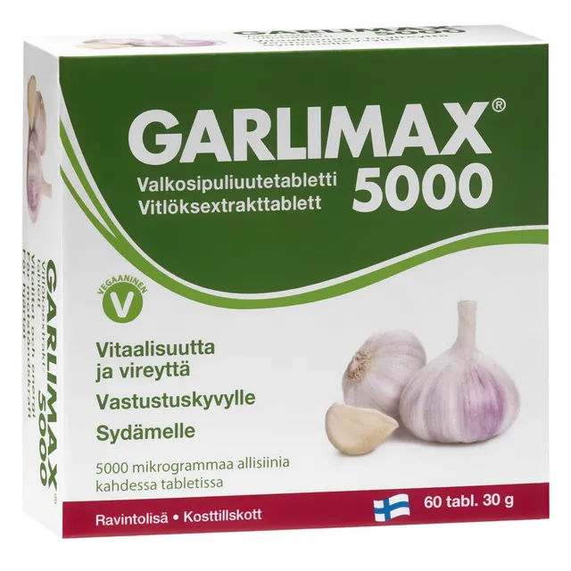 Garlimax 5000 lõhnatu küüslauk tbl N60