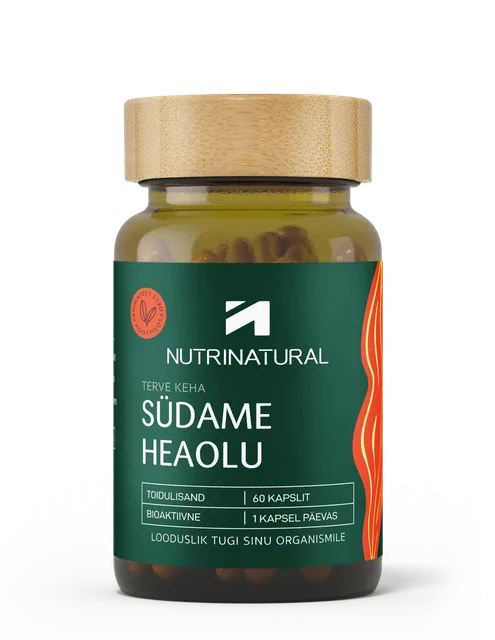 NUTRINATURAL SÜDAME HEAOLU KAPSLID N60