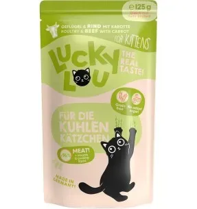 Lucky Lou konserv kassipojale kodulinnu- ja veiselihaga, teraviljavaba, kotikeses