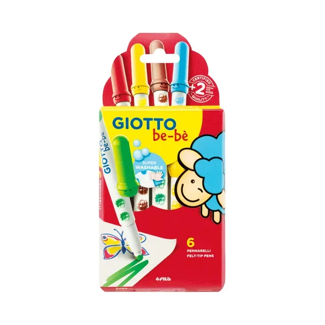 Viltpliiatsid, GIOTTO BE-BE, 6 tk