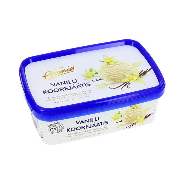 Vanilli koorejäätis, PREMIA, 480 g