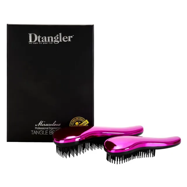 Dtangler Miraculous komplekt kammimise kergendamiseks Pink
