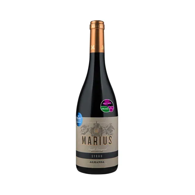 Piqueras Marius Organic Syrah 75 cl